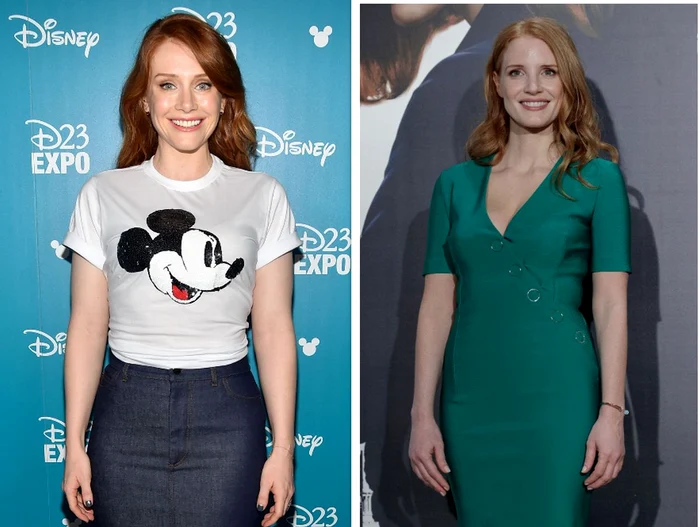 Bryce Dallas Howard și Jessica Chastain sunt conștiente de cât de mult seamănă (Foto: GettyImages)