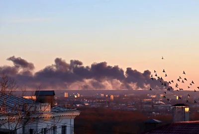 Ucraina, atac cu drone în apropierea unei baze aeriene din regiunea Kursk din sud-vestul Rusiei FOTO Profimedia 