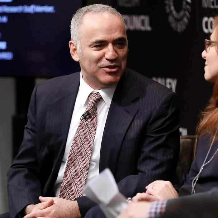 Garry Kasparov, multiplu campion mondial la șah FOTO: CSM 