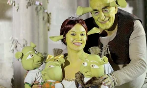 Viorel şi Oana Lis au fost Shrek şi Fiona în alt an jpeg