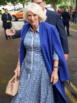 Regina Camilla, apariție elegantă în Great Yarmouth 