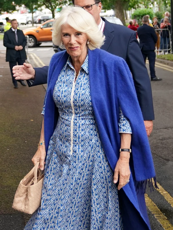 Regina Camilla, apariție elegantă în Great Yarmouth
