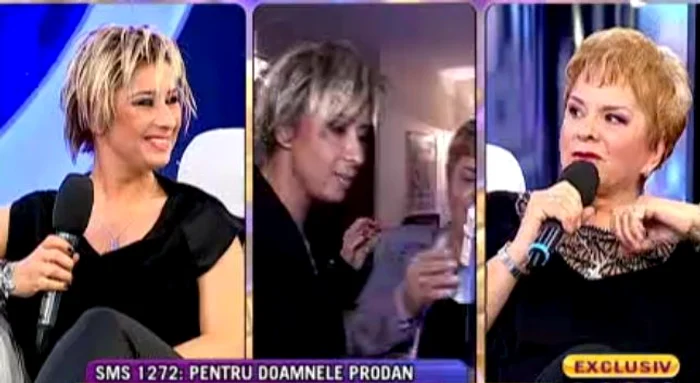 Ionela Prodan a făcut chef de ziua ei de naştere (captură Antena 1)