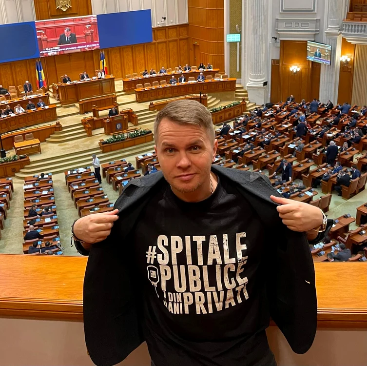 Codin Maticiuc vrea să facă spitale publice din bani privați. FOTO: Arhivă personală