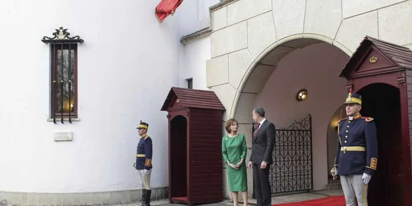 Prinţul Charles la Palatul Elisabeta / 30 mar 2017 FOTO Inquam Photos / Octav Ganea