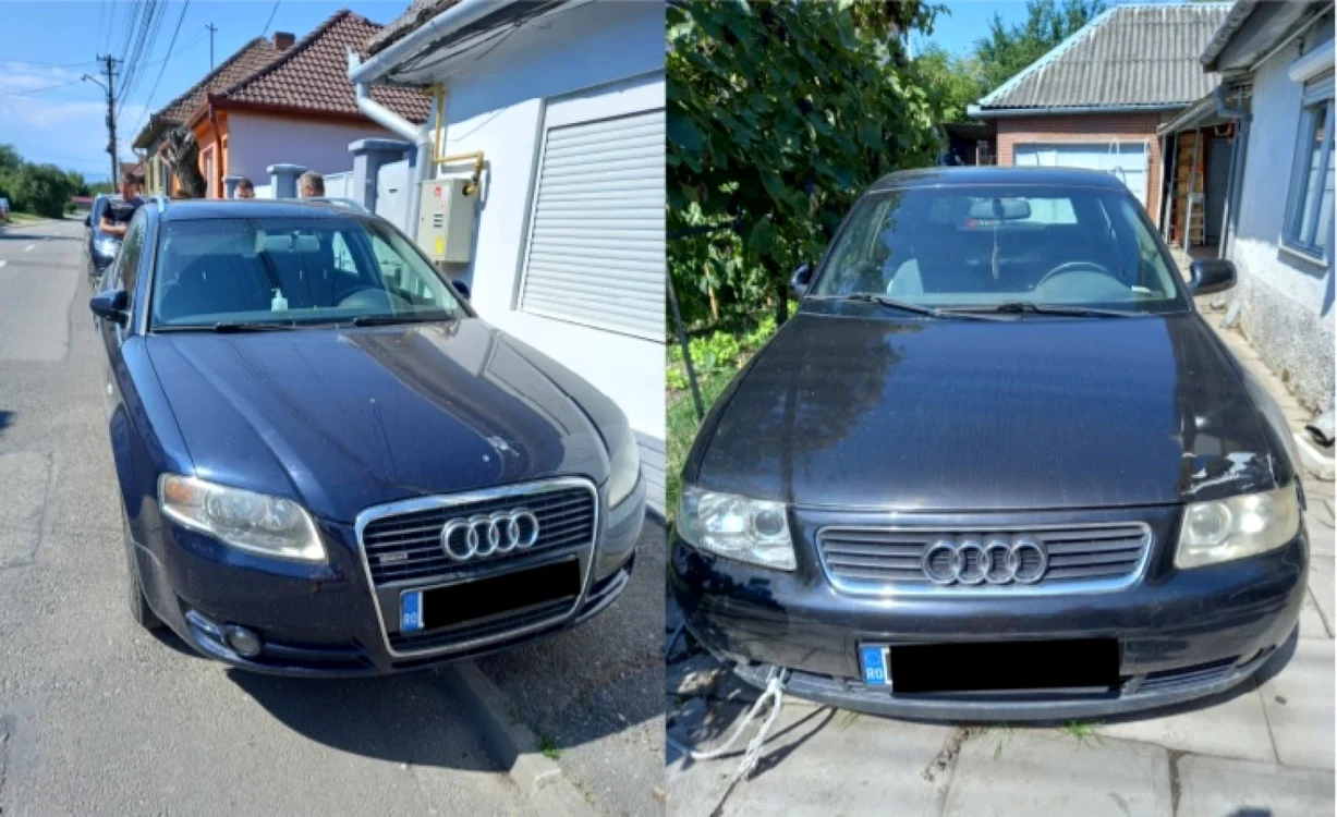 Audi A4 scos la licitaţie pentru 1500 de euro de Fiscul din Sibiu Foto Adevărul