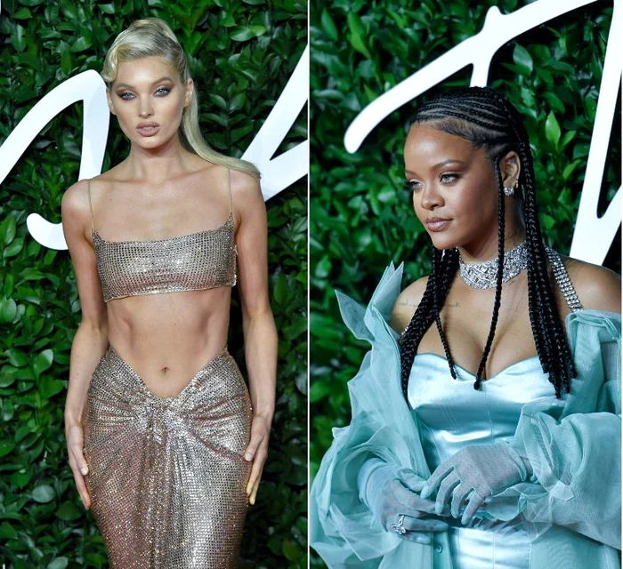 
    Elsa Hosk a făcut senzație la British Fashion AwardsFoto: Profimedia  