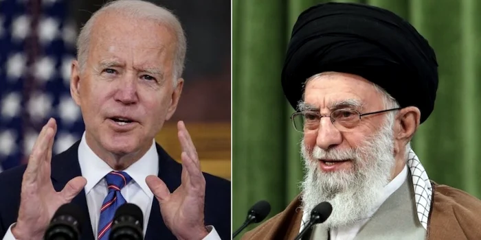 Preşedintele american Joe Biden şi preşedintele iranian Ebrahim Raisi