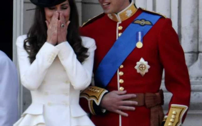 Prinţul William şi Kate la aniversarea oficială a reginei Elisabeth a II-a / Foto: Reuters