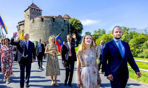 Familia regală a Liechtensteinului la sărbătorile Zilei Naționale din Vaduz, Profimedia (2) jpg
