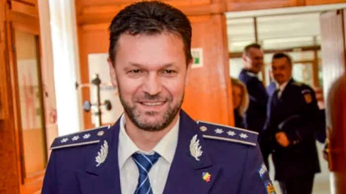 Marian Iordache, pe vremea când era şeful Poliţiei Câmpulung Muscel. FOTO: Adevărul/ Costi Tudor