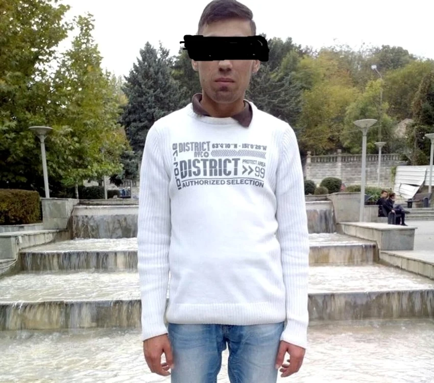 Tânărul care a fost înjunghiat de iubita minoră, cu un briceag, în Râmnicu Vâlcea, Foto: Facebook Arhiva personală