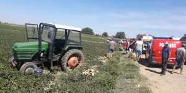 accident tractor