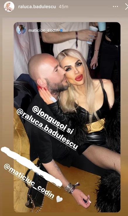 Raluca Bădulescu, în brațele unui tinerel