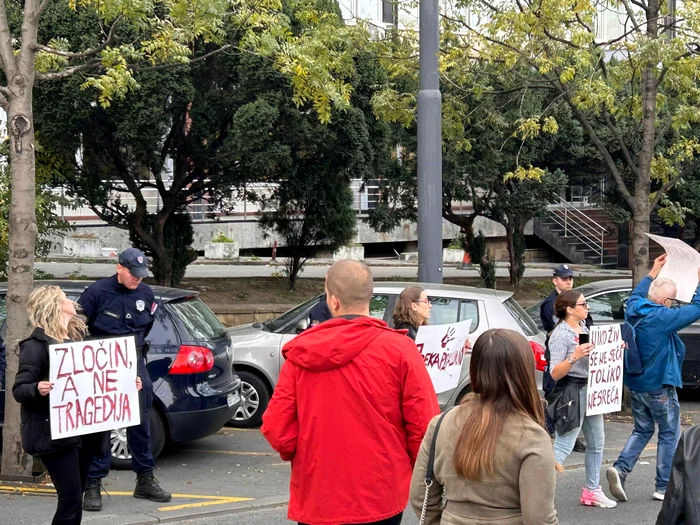 Val de proteste după incidentul de la gara Novi Sad/FOTO: X @maxmoratti69