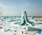 Cel mai mare parc tematic de gheață din lume în Harbin China Sursă China Xinhua Facebook