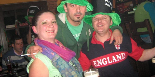 Tinerii s-au distrat pe ritmuri irlandeze