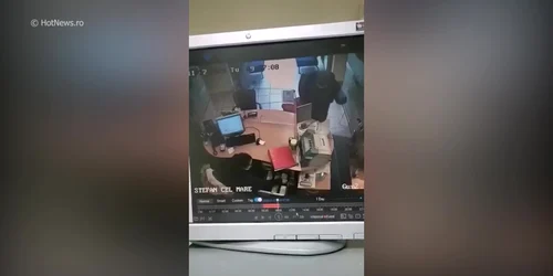 Jaf la o bancă din Capitală. Totul a durat mai puţin de un minut