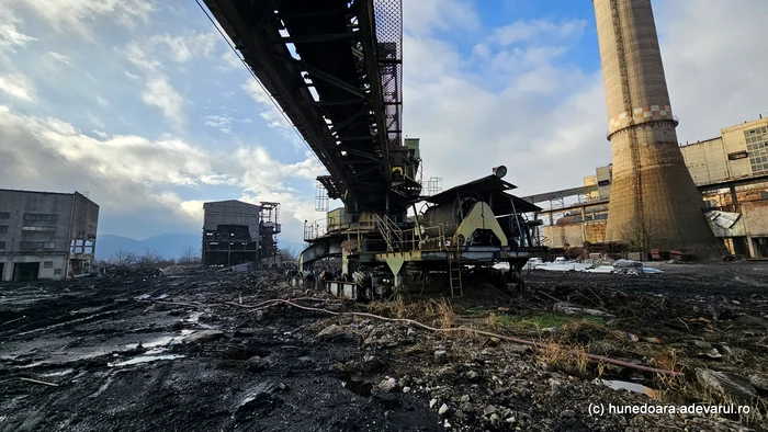 Termocentrala Mintia în 2022. Foto: Daniel Guță. ADEVĂRUL
