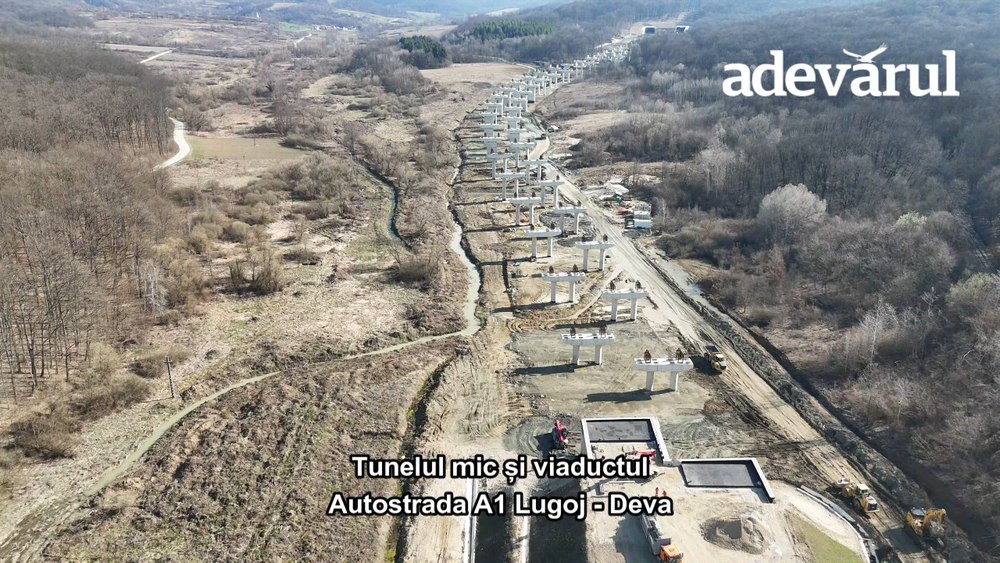 „Autostrada cu tuneluri” din vest, la jumătate. Finalizarea ei în 2026 devine tot mai incertă   
