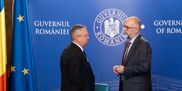 Nicolae Ciuca si Kelemen Hunor FOTO gov.ro