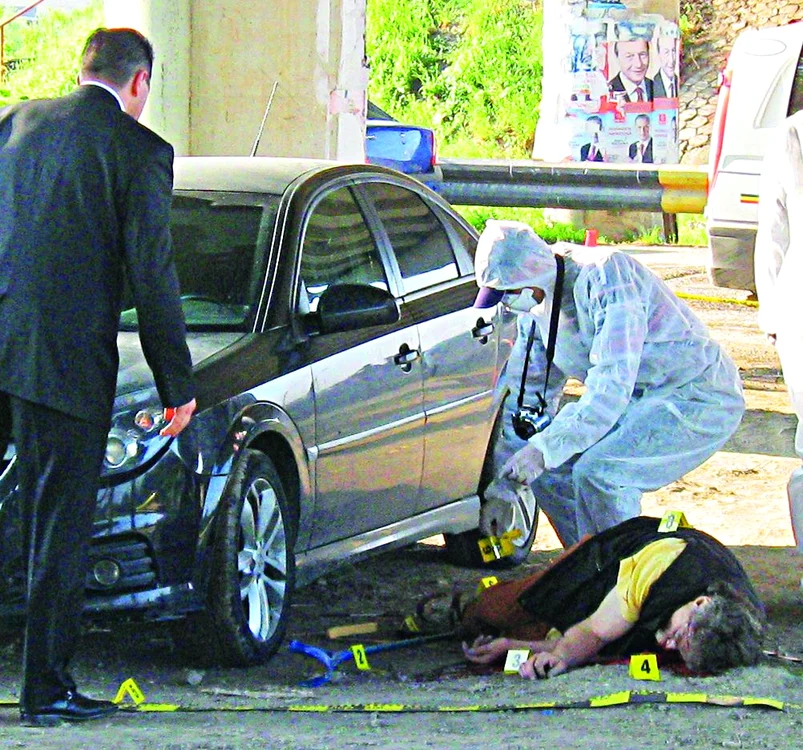 Cadavrul italianului a fost găsit sub un pod, lângă maşina dată cu împrumut de prieteni