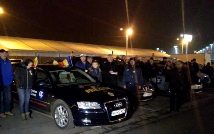 Protestatarii oradeni au ajuns la Bucuresti