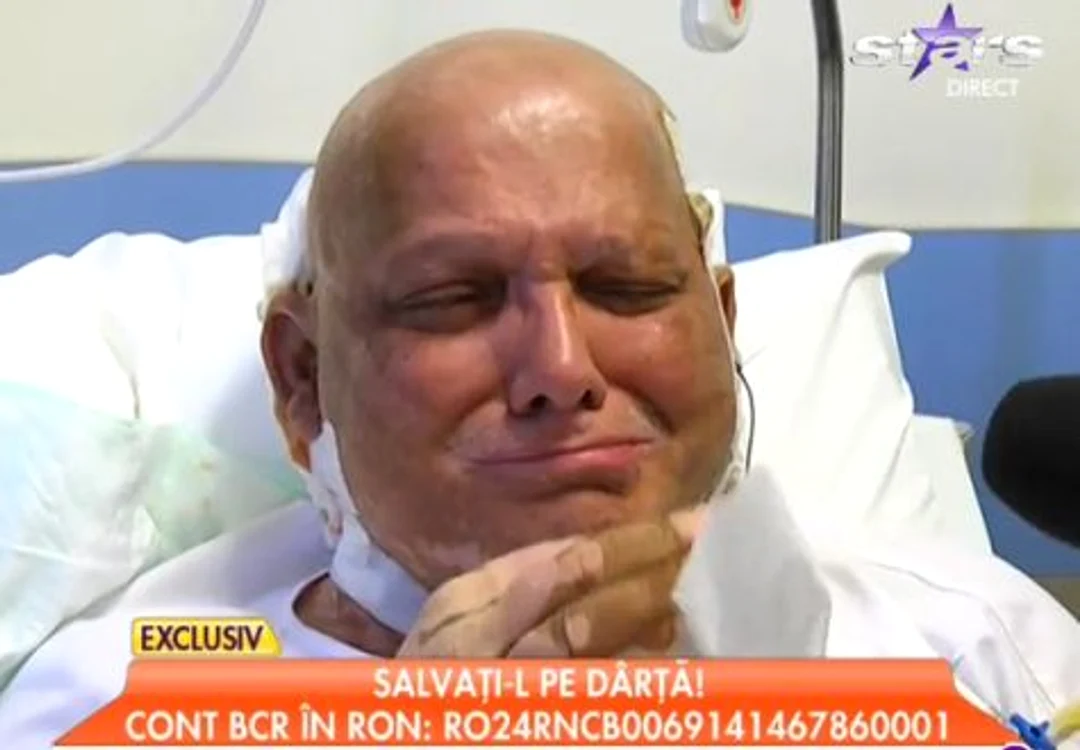 
    Marian Dârţă se simte mai bine, după operaţia prin care a trecut în urmă cu câteva zile. Problema stilistului este acum cea financiară, stilistul fiind falitCaptură Antena Stars  