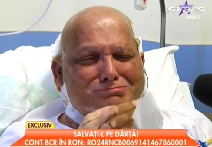 
    Marian Dârţă se simte mai bine, după operaţia prin care a trecut în urmă cu câteva zile. Problema stilistului este acum cea financiară, stilistul fiind falitCaptură Antena Stars  