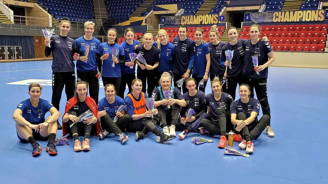 Echipa feminină de handbal a României a efectuat un mini-stagiu de pregătire la București, săptămâna trecută