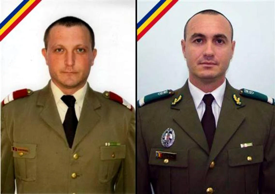 Militarii au fost uciși de doi indivizi deghizațiFoto: Digi24