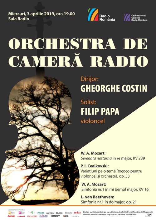 Simfonia nr 1 compusă de Mozart la 8 ani – pe scena Sălii Radio jpeg