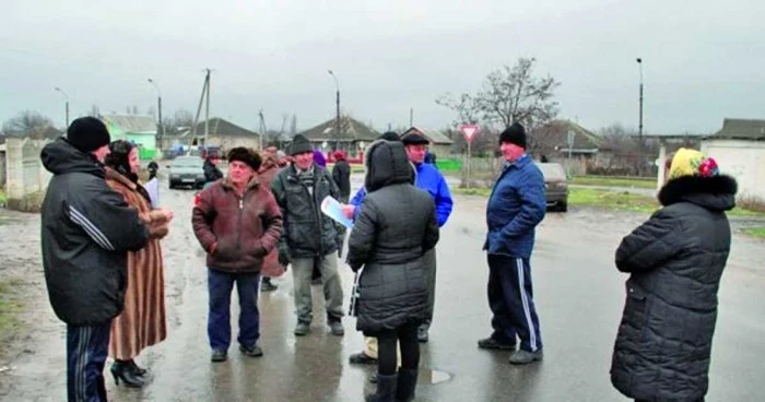 Protestul de astăzi de la Ţânţăreni a început de la ora 8.00 dimineaţa