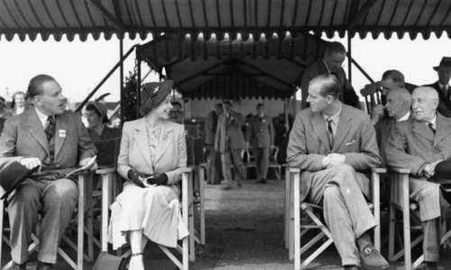 Regina Elisabeta și Prințul Philip în tinerețe, Getty (7) jpg