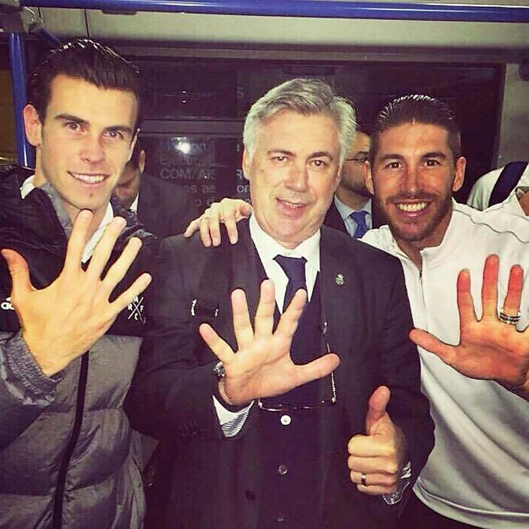 Bale, Ancelotti şi Ramos duc Realul în istorie