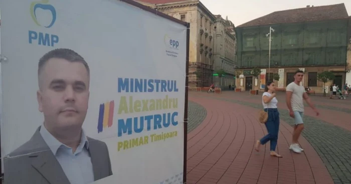 „Ministrul” Mutruc vrea să fie primar al Timişoarei FOTO Daniel Dancea