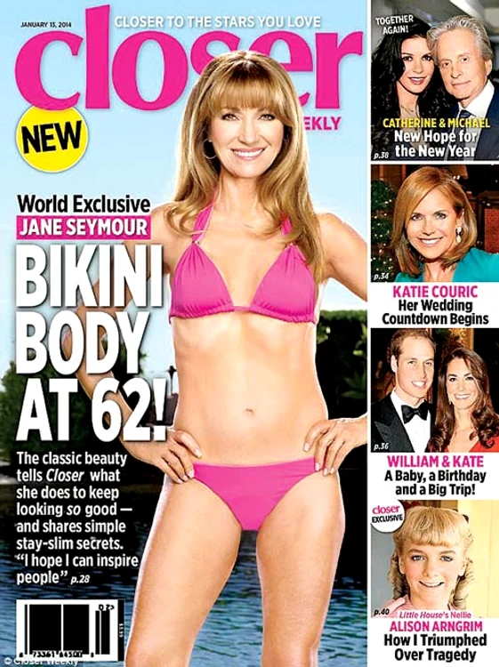 2014: Jane Seymour, actriţă (Fotografii: rex features/reuters/guliver/getty images/afp/hepta)