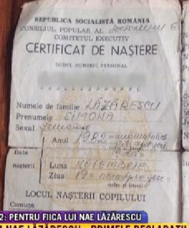 Nae certificat de nastere