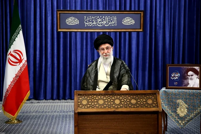 Ayatollahul Ali Khamenei, liderul suprem al Iranului FOTO EPA-EFE