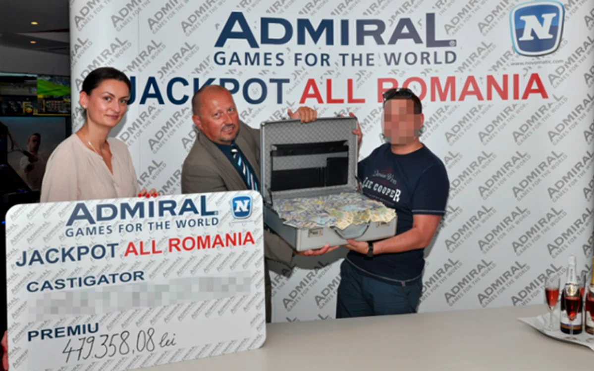Jackpot-ul ADMIRAL ALL ROMANIA