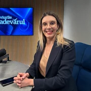 Diana Buzoianu la Interviurile Adevărul  FOTO: Adevărul