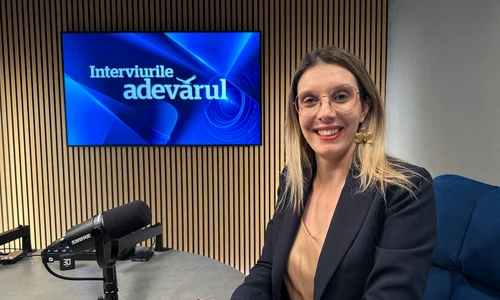 Diana Buzoianu la Interviurile Adevărul  FOTO: Adevărul