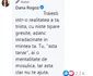 Dana Rogoz a răspuns, fără să fie afectată de natura comentariului