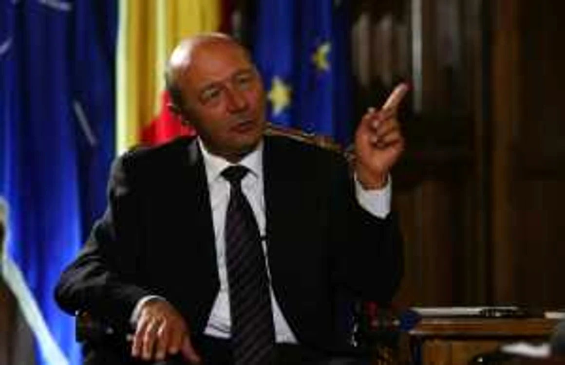 Preşedintele Traian Băsescu Foto: Eduard Enea
