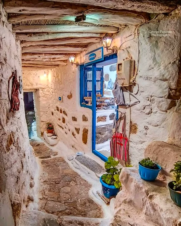 Casa de vacanță în insula Serifos. Foto: X/@GreekPictures