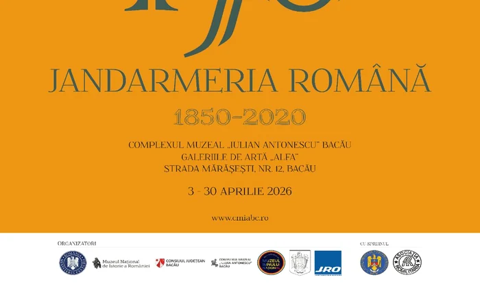 Deschiderea expoziției „Jandarmeria Română 1850 - 2020” la Complexul Muzeal ,,Iulian Antonescu’’ Bacău