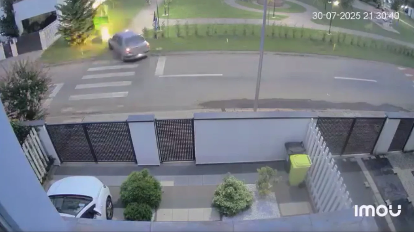 Autoritățile au reușit să îl identifice pe șofer. FOTO: captură video Facebook/Buletin de Timișoara