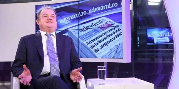 Vasile Blaga la Adevarul Live FOTO Florin Şuler 