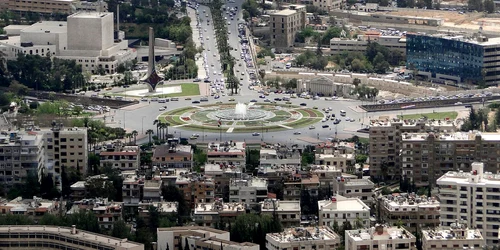 Piaţa Omayyadi din Damasc