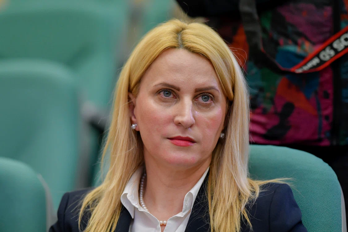 Medicul conferențiar Beatrice Mahler este cea care susține cursul. FOTO: Alexandru Dobre / Mediafax